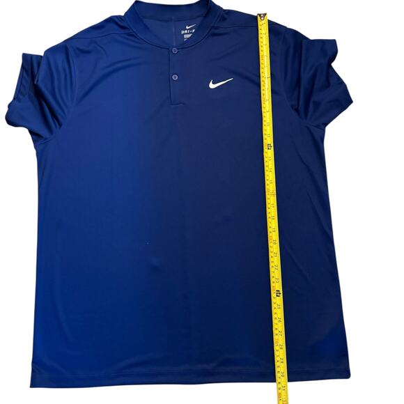 Nike Dri-Fit Standard Fit Polo Golf Shirt BV6235-492 Size XL EUC - Picture 3 of 4